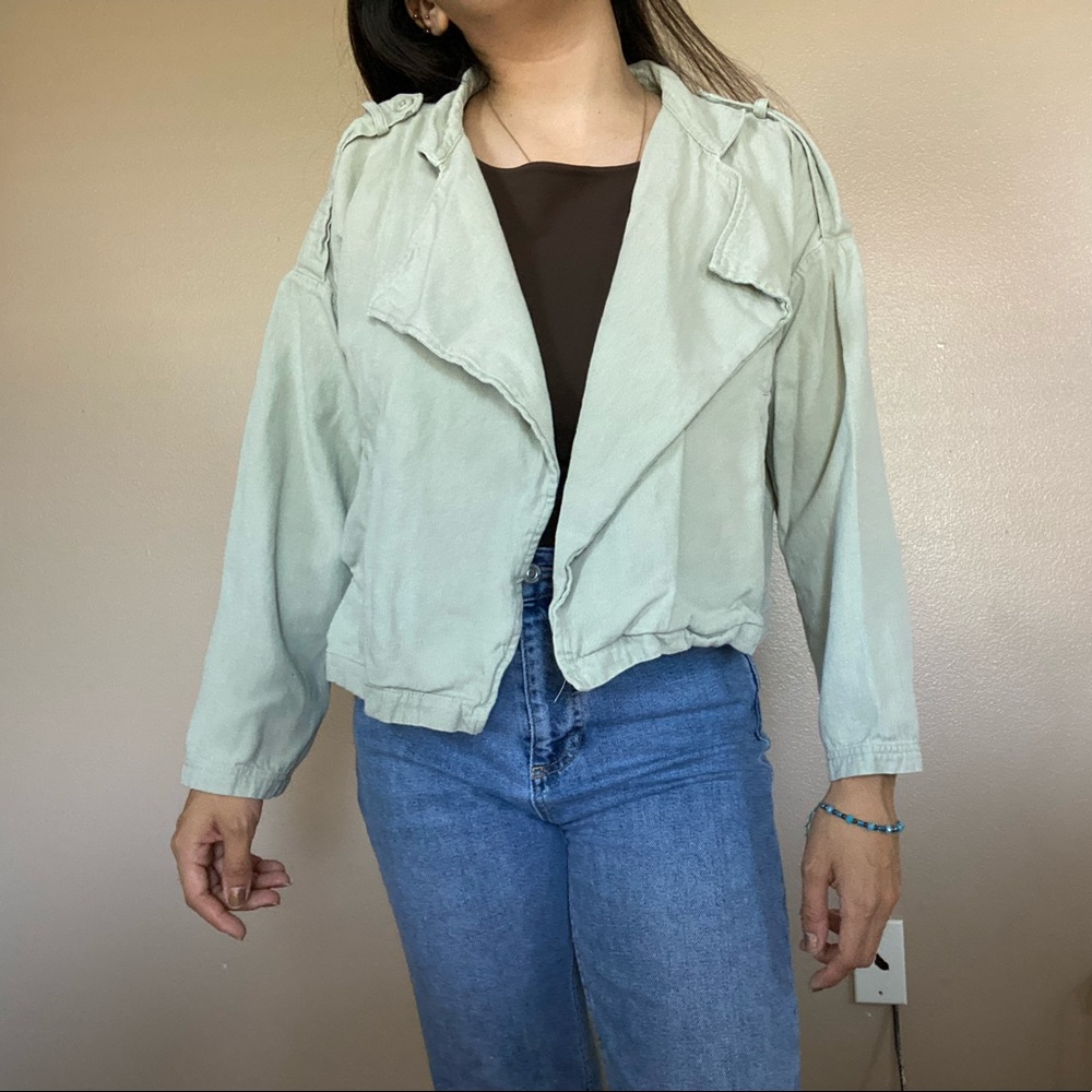 Sophie Rue Lite Green Jacket